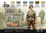 ライフカラー[CS-04]WWII ドイツ軍ユニフォームセット set1