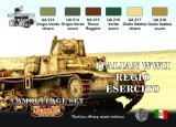 ライフカラー[CS-08]WWII イタリア軍車両カラーセット