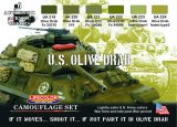 ライフカラー[CS-11]U.S　オリーブドラブセット
