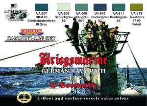 画像1: ライフカラー[CS-12]German Navy WWII　Set2 (1)