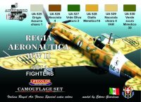 ライフカラー[CS-19]WWII　イタリア軍機カモフラージュセット set1