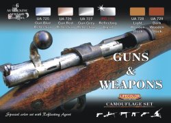 画像1: ライフカラー[CS-26]Gun&Weapon Camouflage Set