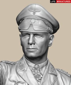 画像3: ライフミニチュア[LM-16014]1/16 WWII ドイツ 「砂漠の狐」エルヴィン・ロンメル 北アフリカ1942年