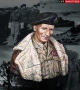 ライフミニチュア[LM-B010] 1/10 B・モントゴメリー将軍 オーバーロード作戦1944年