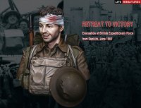 ライフミニチュア[LM-B014] 1/10 勝利ある後退 仏派遣軍の英国兵士 ダンケルク1940年　
