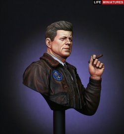 画像3: ライフミニチュア[LM-B016] 1/10 第35代アメリカ大統領 J・F・ケネディー