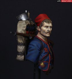 画像3: ライフミニチュア[LM-B019] 1/10 WWI フランスズアーブ兵連隊 1914年