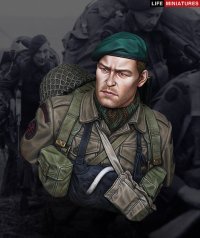 ライフミニチュア[LM-B022] 1/10 イギリス陸軍上陸コマンド Dデイ1944年