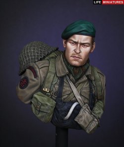 画像2: ライフミニチュア[LM-B022] 1/10 イギリス陸軍上陸コマンド Dデイ1944年