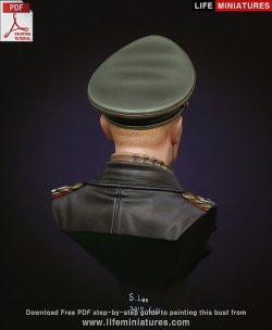 画像4: ライフミニチュア[LM-BS002] 1/10 ビキナーズシリーズ 「砂漠の狐」ロンメル将軍