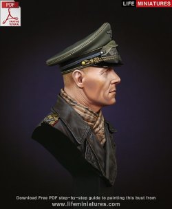 画像5: ライフミニチュア[LM-BS002] 1/10 ビキナーズシリーズ 「砂漠の狐」ロンメル将軍