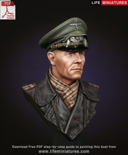 画像6: ライフミニチュア[LM-BS002] 1/10 ビキナーズシリーズ 「砂漠の狐」ロンメル将軍