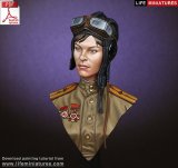 ライフミニチュア[LM-BS003] 1/10 ビキナーズシリーズ WWIIソビエト赤軍 女戦車長