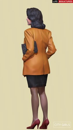 画像6: ライフミニチュア[LM-CG001]1/24(75mm) シティガールズNo.1 美咲 東京 1989年