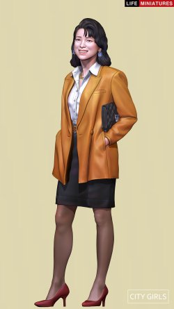 画像7: ライフミニチュア[LM-CG12001]1/12(150mm) シティガールズNo.1 美咲 東京 1989年