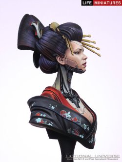 画像4: ライフミニチュア[LM-FUB003]1/10 クイーン 電気仕掛けのゲイシャ