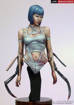 画像3: ライフミニチュア[LM-FUB005]1/12 両腕の「才能」を開放した女ヒューマノイド