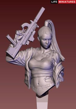 画像5: ライフミニチュア[LM-FUB006]1/12 バストモデル「悪しき血統2 バストモデルバージョン」