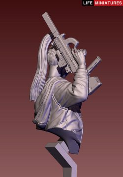 画像7: ライフミニチュア[LM-FUB006]1/12 バストモデル「悪しき血統2 バストモデルバージョン」