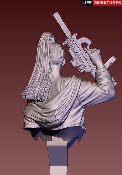 画像8: ライフミニチュア[LM-FUB006]1/12 バストモデル「悪しき血統2 バストモデルバージョン」