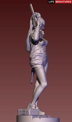 画像4: ライフミニチュア[LM-FUS002]75mm(1/24)「悪しき血統2 スタンディングモデルバージョン」