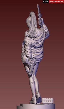 画像6: ライフミニチュア[LM-FUS002]75mm(1/24)「悪しき血統2 スタンディングモデルバージョン」