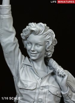 画像11: ライフミニチュア[LM-16003]1/16 永遠のセックスシンボル マリリン・モンロー 韓国慰問ツアー1954