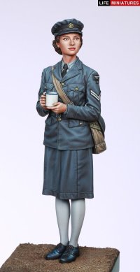 ライフミニチュア[LM-16007]1/16 WWII イギリス空軍WAAF(婦人補助空軍) 副班長 1940-1941年