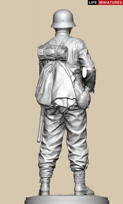 画像7: ライフミニチュア[LM-16012]1/16 WWII ドイツ ポトー迎撃戦 ハンセン戦闘団の装甲擲弾兵 バルジの戦い1944