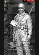 ライフミニチュア[LM-16013]1/16 WWII ドイツ ポトー迎撃戦 ハンセン戦闘団の降下猟兵弾薬手 アルデンヌ1944年12月18日