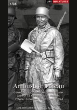 ライフミニチュア[LM-35010]1/35 WWII ドイツ ポトー迎撃戦 ハンセン戦闘団の降下猟兵弾薬手 アルデンヌ1944年12月18日