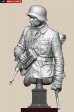 画像10: ライフミニチュア[LM-B031]1/10(200mm)バスト WWII ドイツ ポトー迎撃戦 ハンセン戦闘団の分隊長 バルジの戦い1944 胸像