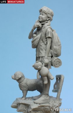 画像12: ライフミニチュア[LM-FU12001]1/12 深呼吸する少女〜パンデミックの終焉