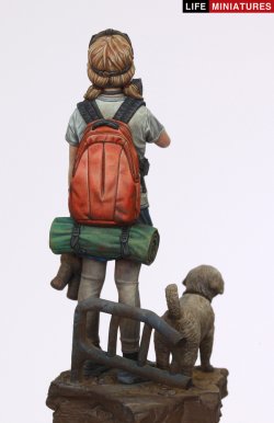 画像4: ライフミニチュア[LM-FU12001]1/12 深呼吸する少女〜パンデミックの終焉