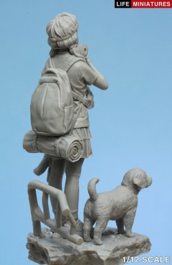 画像10: ライフミニチュア[LM-FU12001]1/12 深呼吸する少女〜パンデミックの終焉