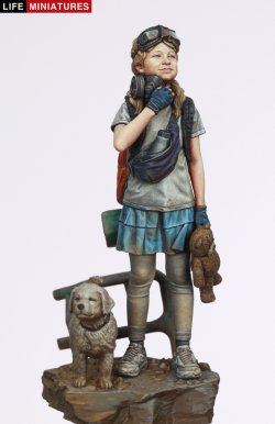 画像7: ライフミニチュア[LM-FUS004]1/20 深呼吸する少女〜パンデミックの終焉(90mm)