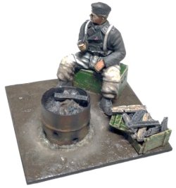 画像4: Work Shop Shin[M-20207]1/35 ドラム缶ストーブ&薪セット