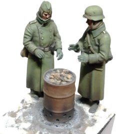 画像3: Work Shop Shin[M-20207]1/35 ドラム缶ストーブ&薪セット