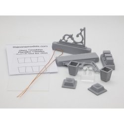画像3: MacOne Models[MAC35187]1/35 街路灯(2個入)