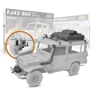 画像1: MacOne Models[MAC35224]1/35 現用 トヨタFJ43 オプション装備品セット (AKインタラクティブ用) (1)