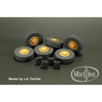 MacOne Models[MAC48002]1/48 コヨーテ装甲車ホイール&ジェリカンセット(エアフィックス用)