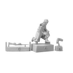 画像4: MacOne Models[MAC48606]1/48 WWII アメリカ アルデンヌの戦い＃1 歩兵セット(2体入)