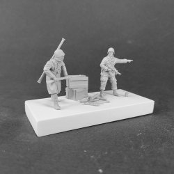 画像3: MacOne Models[MAC48607]1/48 WWII アメリカ アルデンヌの戦い＃2  バズーカチームセット(2体入)