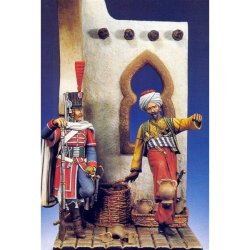 画像2: MacOne Models[MAC54002]1/32 フィギュアベース 中東の街角
