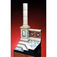 MacOne Models[MAC54008]1/32 フィギュアベース ローマ時代の建物付き