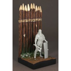 画像4: MacOne Models[MAC54023]1/32 フィギュアベース 木製柵付き