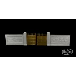 画像1: MacOne Models[MAC72003]1/72 レンガ壁ドア付き
