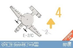 画像7: マジックファクトリー[MGF6501]1/700 ジェラルド・R・フォード級航空母艦CVN-78 USS ジェラルド・R・フォード(アップグレード版)