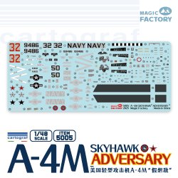画像4: マジックファクトリー[MGF5005]1/48 A-4M スカイホーク 「アグレッサー」