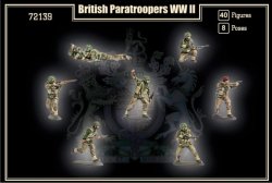 画像2: マーズフィギュア[MFG72139]1/72 WW.II イギリス軍 空挺兵(40体/8ポーズ）